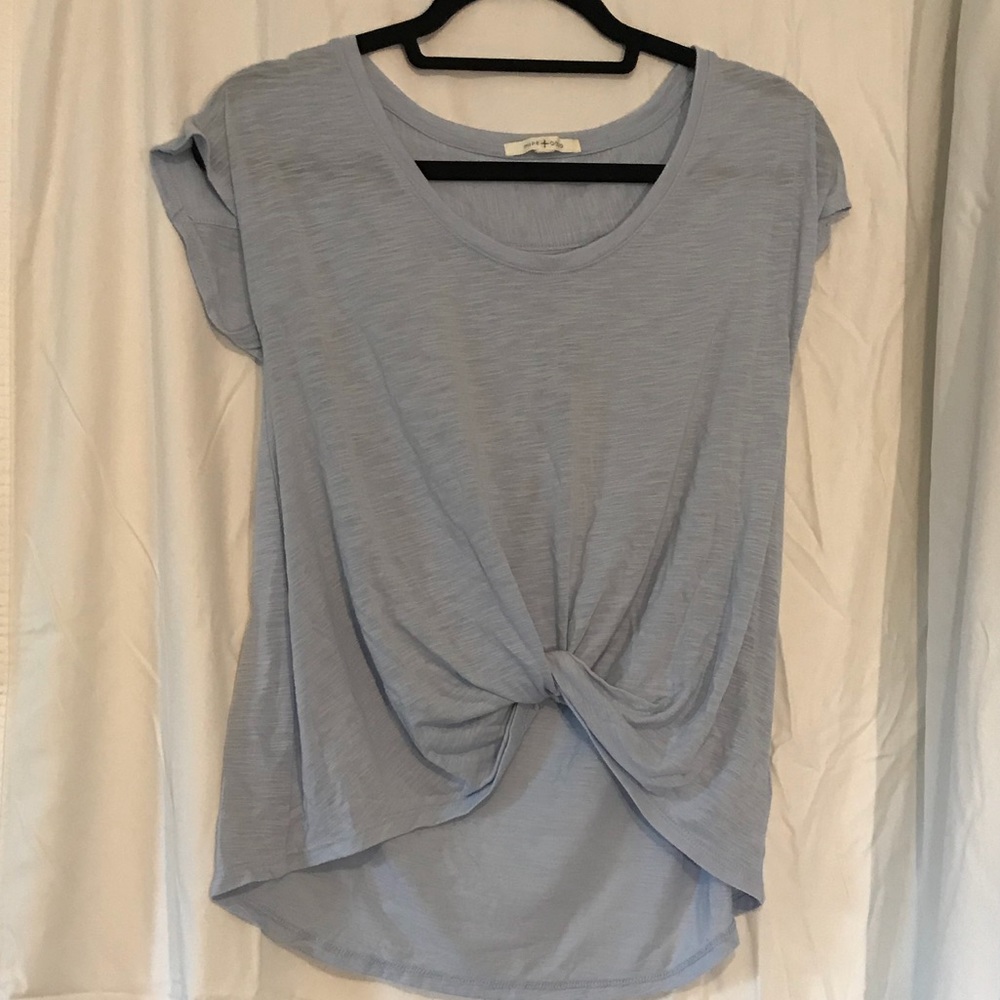 Light blue shirt